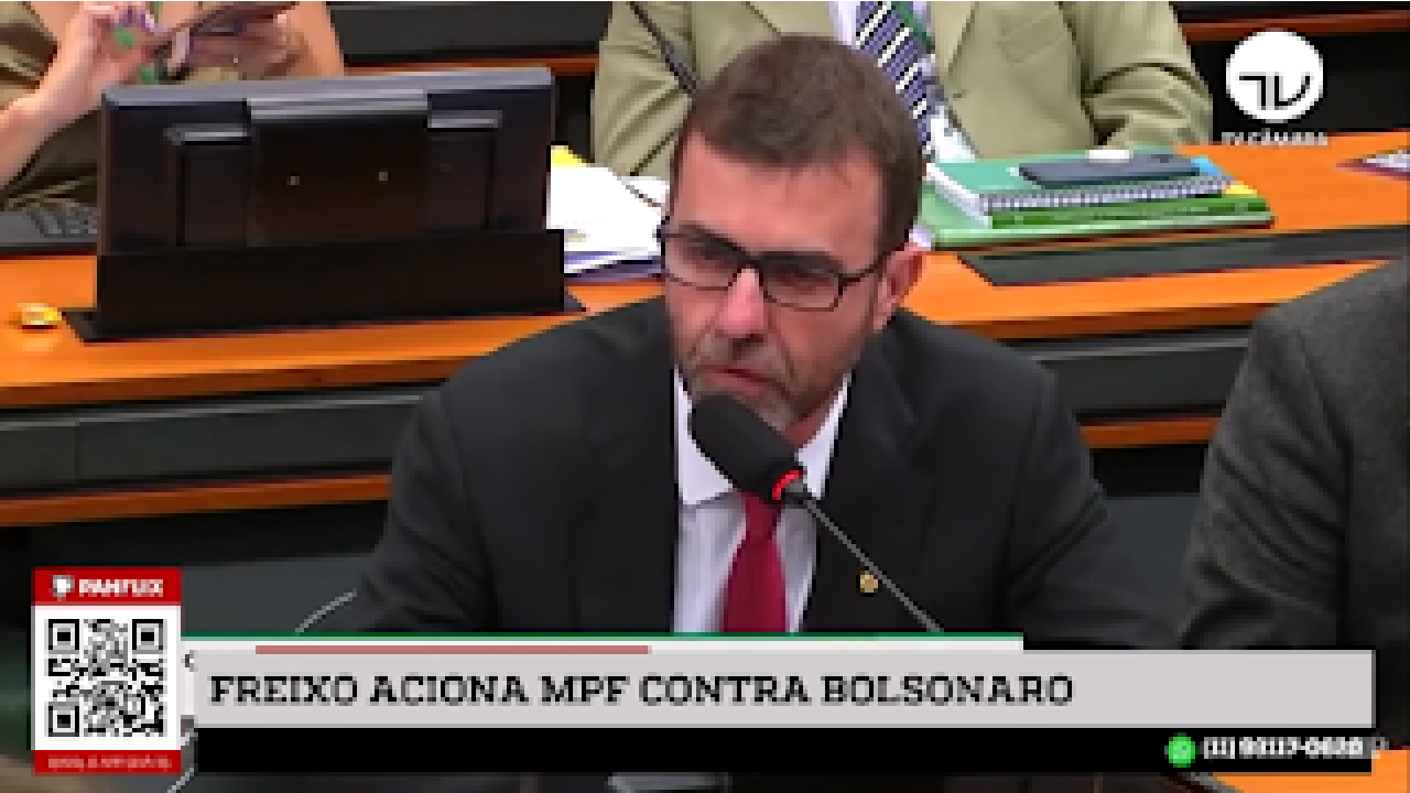 Freixo aciona MPF contra o Presidente Jair Bolsonaro