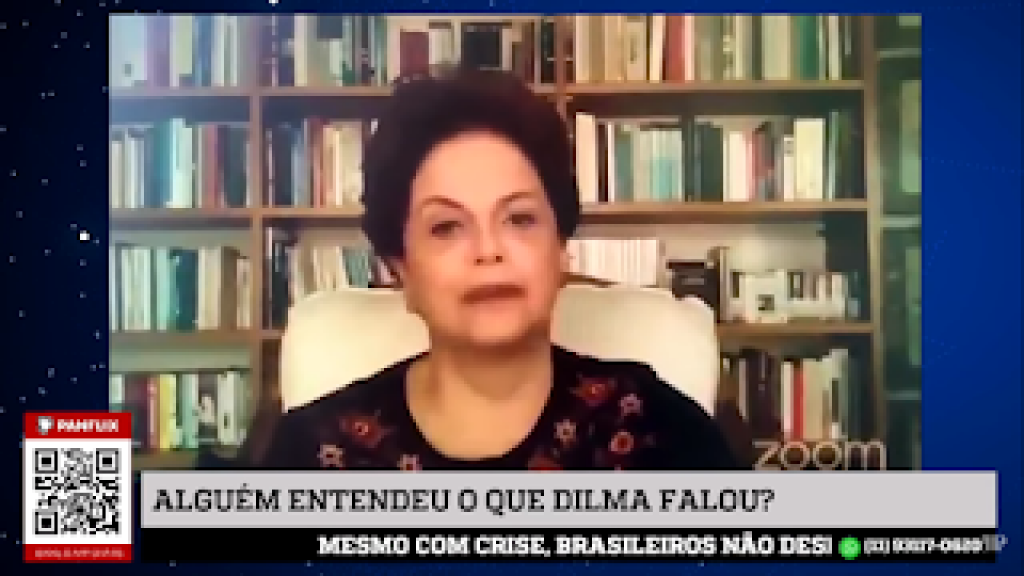 Neurônio de Dilma Entra em Pani AO VIVO Durante Live Internacional
