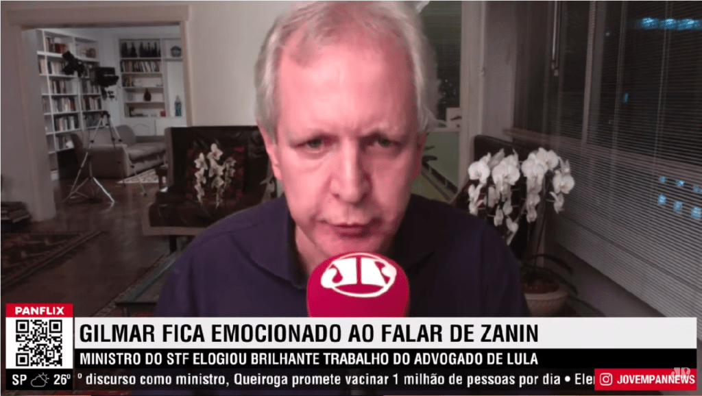 Augusto Nunes: "Gilmar Mendes é indigno de figurar no STF"