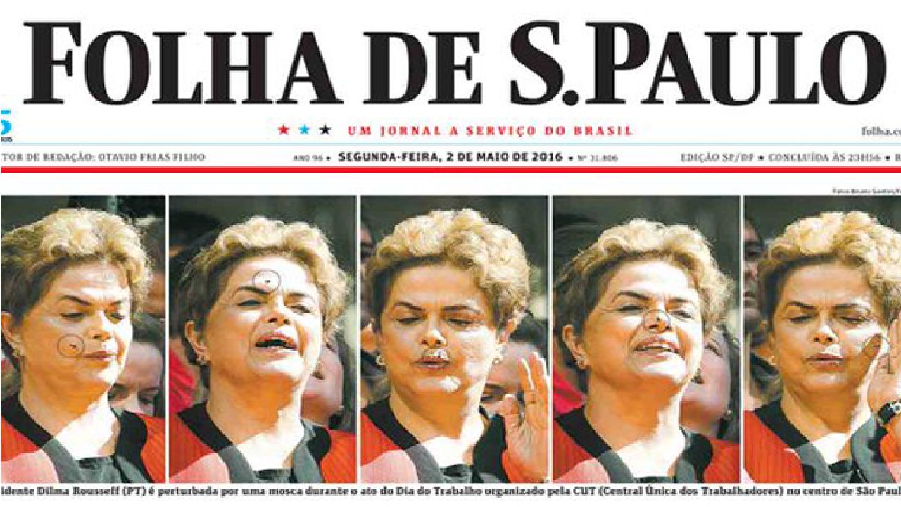 Dilma Rousseff diz que Folha "falsifica história", com sua "obsessão antipetista"