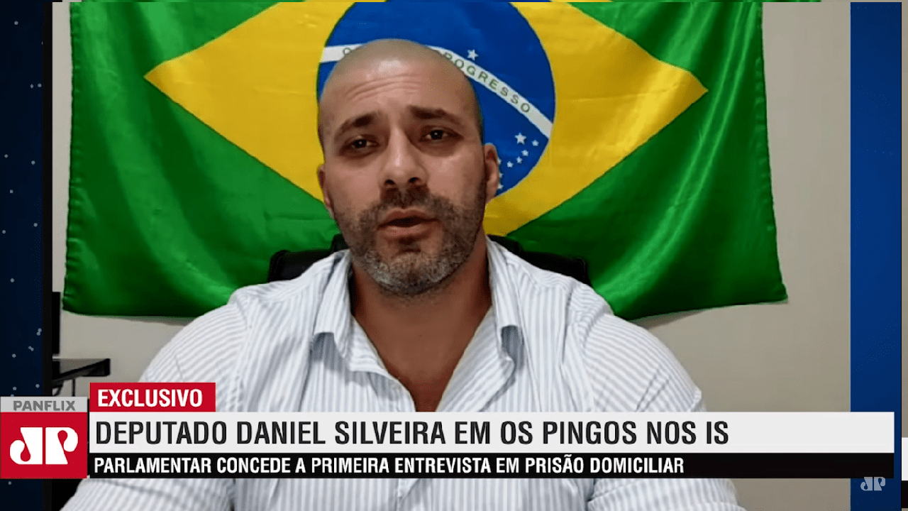 "Vivemos em um estado de exceção" afirma Daniel Silveira