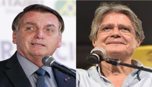 Bolsonaro parabeniza candidato de direita por vitória no Equador