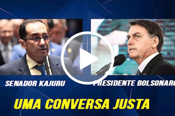 Em conversa com Kajuru, Bolsonaro diz que "sairia na porrada" com Randolfe