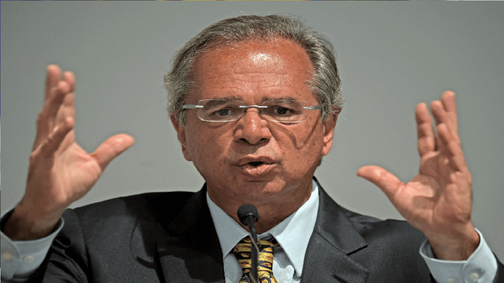 Paulo Guedes critica ministro fura-teto ao falar de erros no Orçamento