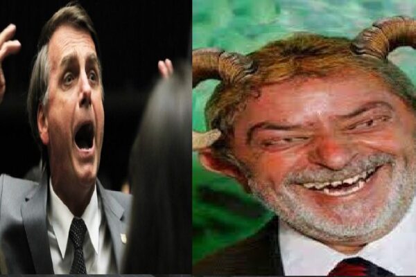 Bolsonaro critica esquerda: "Continua a mesma coisa e ainda querem votar nesse filho do capeta"