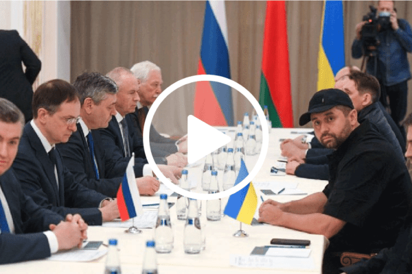 Negociações entre Rússia e Ucrânia terminam sem acordo