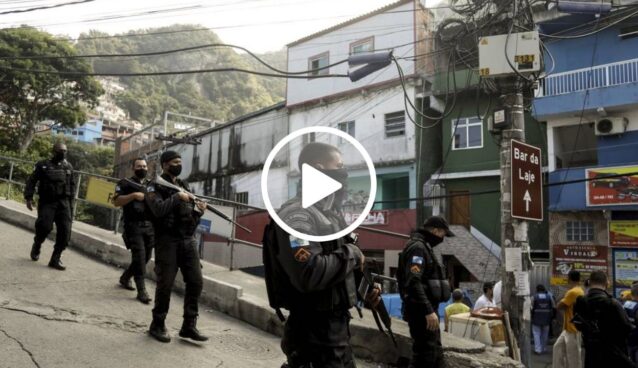 Traficantes pediram reforços durante ação policial em favela do Rio de Janeiro