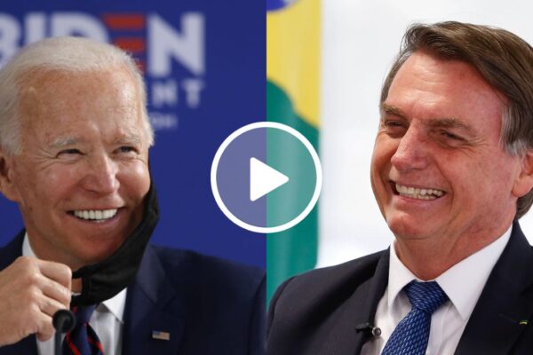 Presidente Bolsonaro sobre Joe Biden: "Posso dizer que estou maravilhado"