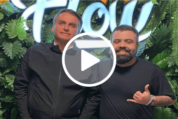 Igor, do Flow, aponta ‘boicote’ do YouTube ao vídeo com Bolsonaro